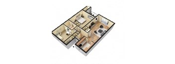 Two Bedroom / One Bath