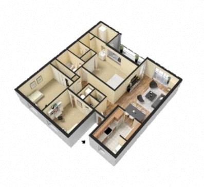 Three Bedroom / Two Bath