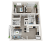 2BR x 2BA
