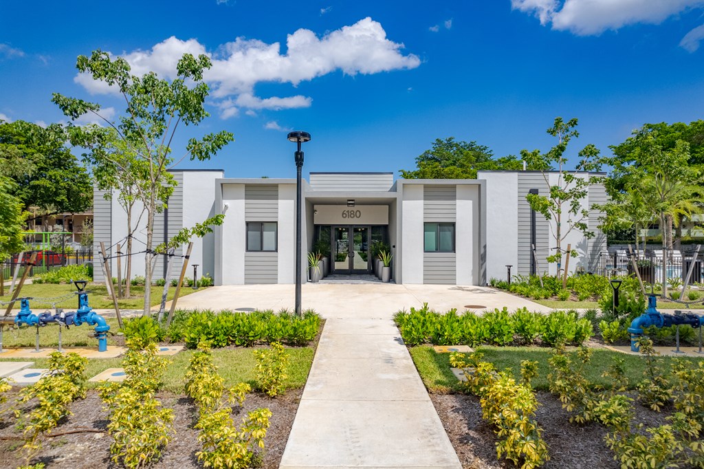 Front of Leasing Office