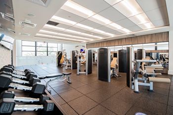 State-of-the-art 24 Hour Fitness Center