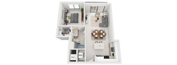 Model A1 floor plan