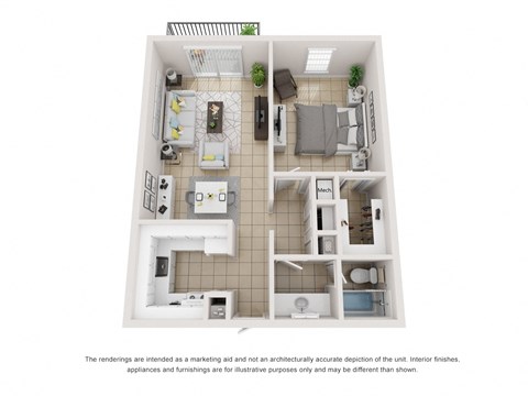 1475 W 46th Street 1-2 Beds Apartment for Rent - Photo Gallery 13