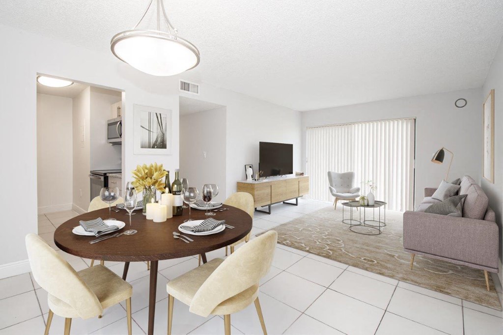 Dining Area and Living Area