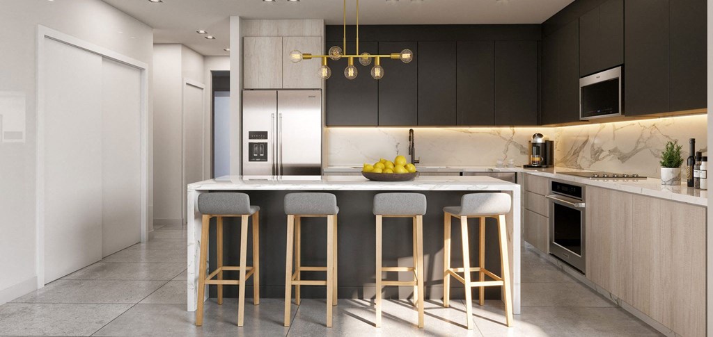 Kitchen Interior Kitchen Interior with Island