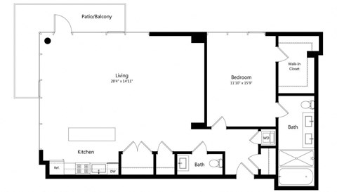 1201 Half St. SE Studio-3 Beds Apartment, Navy Yard and Ballpark for Rent - Photo Gallery 71