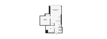 1 Bed - 1 Bath | AJ1D