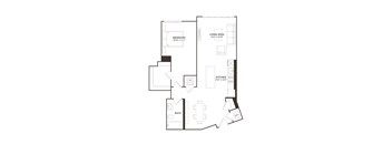 1 Bed - 1 Bath | A04
