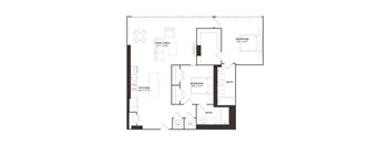 2 Bed - 2 Bath | B11A