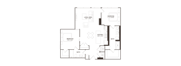 2 Bed - 2 Bath | B05