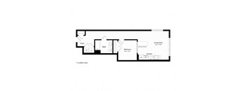 1 Bedroom - 1 Bath | a02 - The Judd