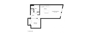 1 Bed - 1 Bath | A04 - Judd