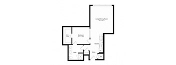 1 Bed - 1 Bath | A09 - Judd