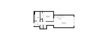 1 Bedroom - 1 Bath | aj3lm (Income Restricted, IZ Program)