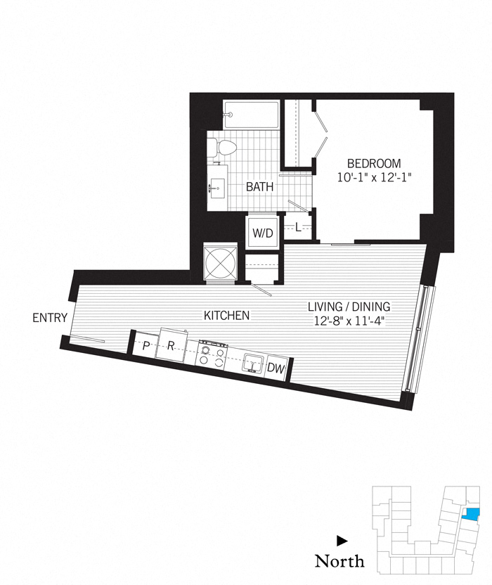 1 Bed - 1 Bath | aj5