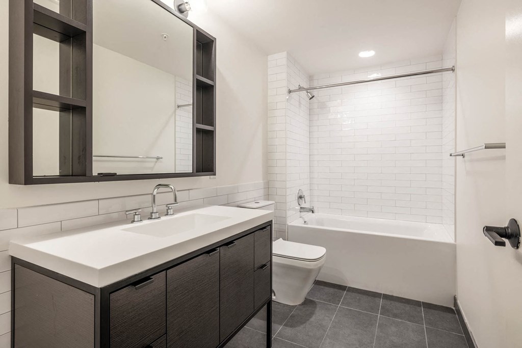 a bathroom with a sink and a toilet