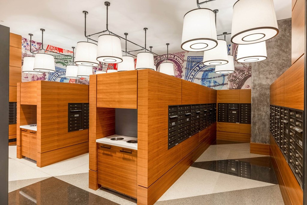 Mail Room at The Bartlett, Virginia