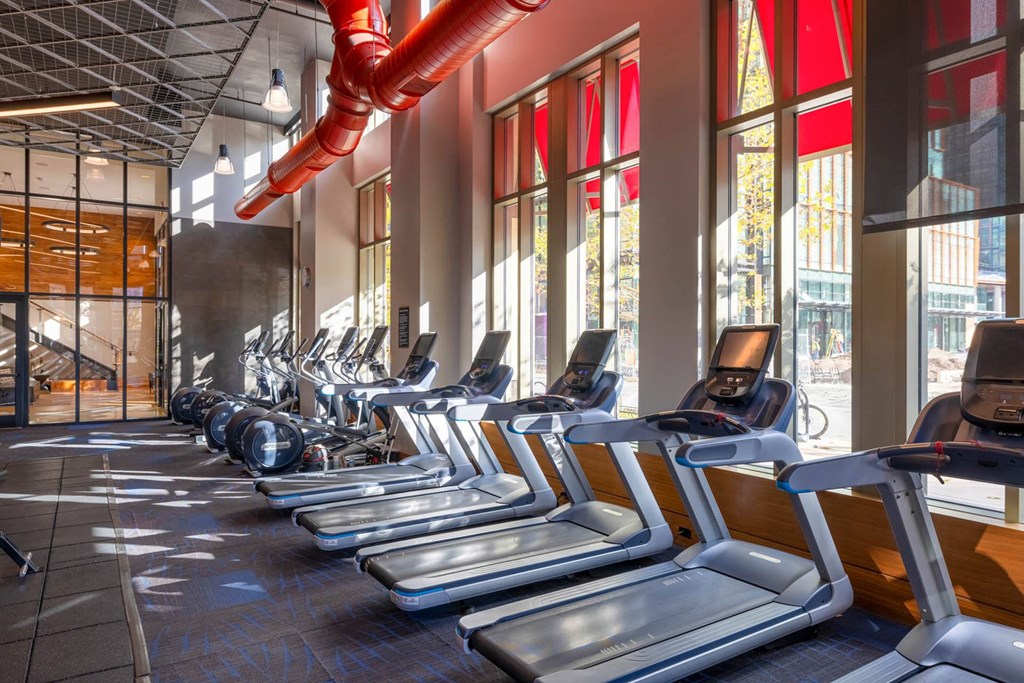 24-Hour Multi-Level Cardio And Weightlifting Center at The Bartlett, Arlington, VA