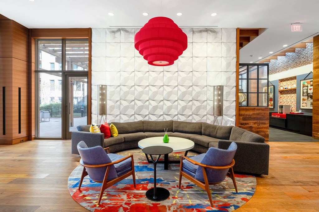 Living Area at The Bartlett, Arlington, 22202