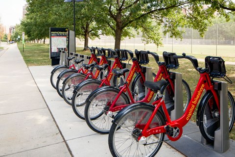 Bike Storage at RiverHouse, Arlington, VA, 22202