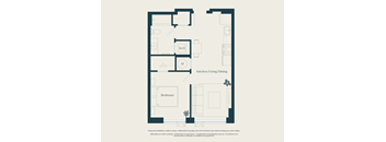 1 Bed - 1 Bath | AJ2