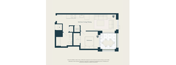 1 Bed - 1 Bath | AJ3A