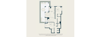 2 Bed - 2 Bath | B12