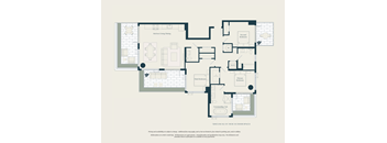 A floor plan of a house with rooms labeled.