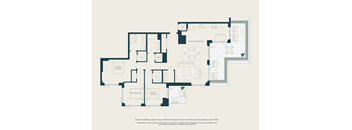 A floor plan of a house with labeled rooms such as "First Floor" and "Second Floor".