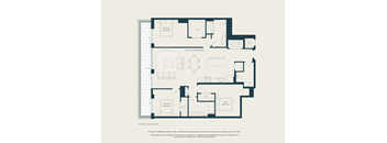 A floor plan of a house with rooms labeled.