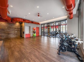 Spa-Quality Fitness Club with Free Weights