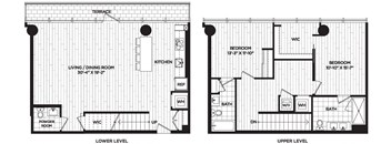 2 Bed - 2.5 Bath | B15 LARGEST APARTMENT IN BUILDING!