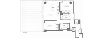 2 Bed - 2 Bath | B04