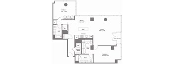2 Bed - 2 Bath | B11