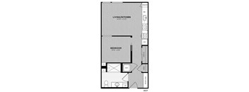 1 Bed - 1 Bath | Arnold A07