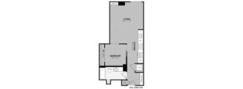 1 Bed - 1 Bath | Baines A12