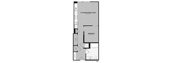 1 Bed - 1 Bath | Aubriot A13