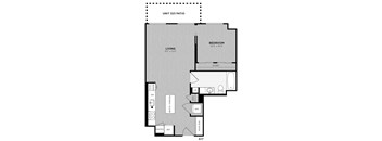 1 Bed - 1 Bath | Burrell A17