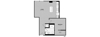 1 Bed - 1 Bath | Bloomfield A18