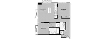 2 Bed - 2 Bath | Colameco B06