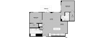 2 Bed - 2 Bath | Elidah B10