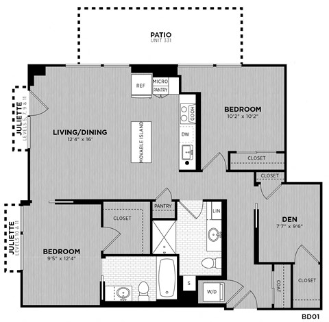 1270 4th St NE Studio-2 Beds Apartment for Rent - Photo Gallery 156