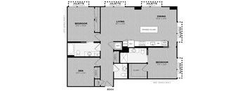 2 Bed - 2.5 Bath | Cosentino BD04