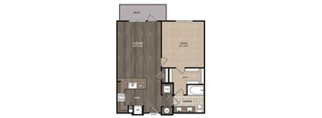 1 Bedroom 1 Bath A5