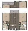 2 Bedroom 2 Bath B5A