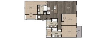 3 Bedroom 3 Bath C1