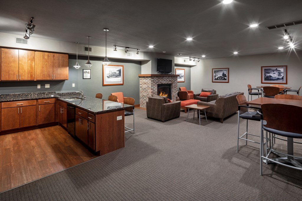 Community Room at The Ideal, Wisconsin, 53715
