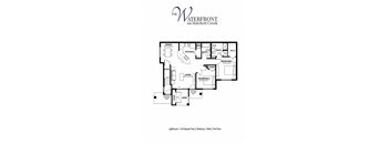 a floor plan of the waterfront on hickory creek floor plans  the