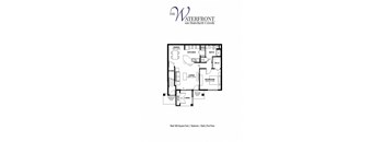 the floor plan of the waterfront on hickory creek floor plans