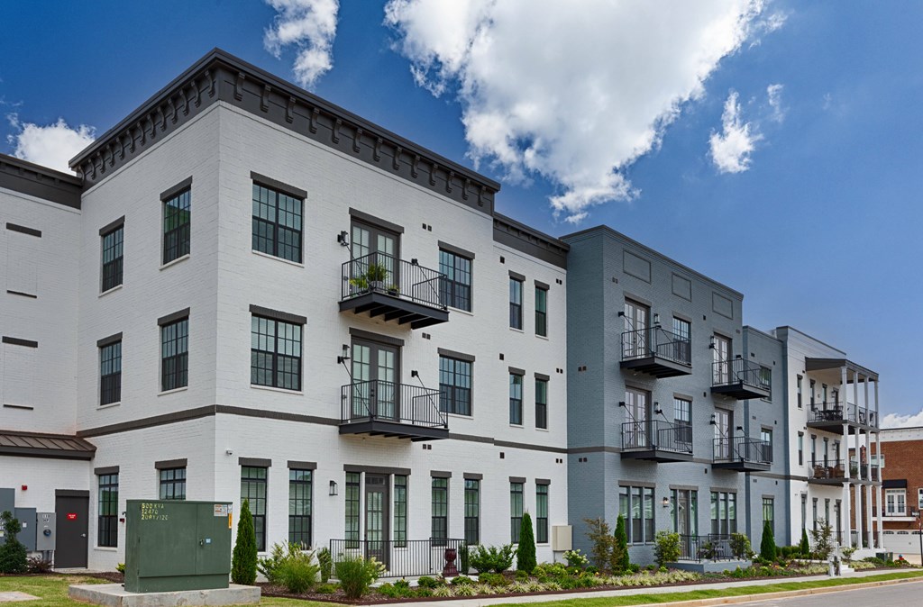 Front Exterior at The Lofts at Town Madison, Madison, Alabama